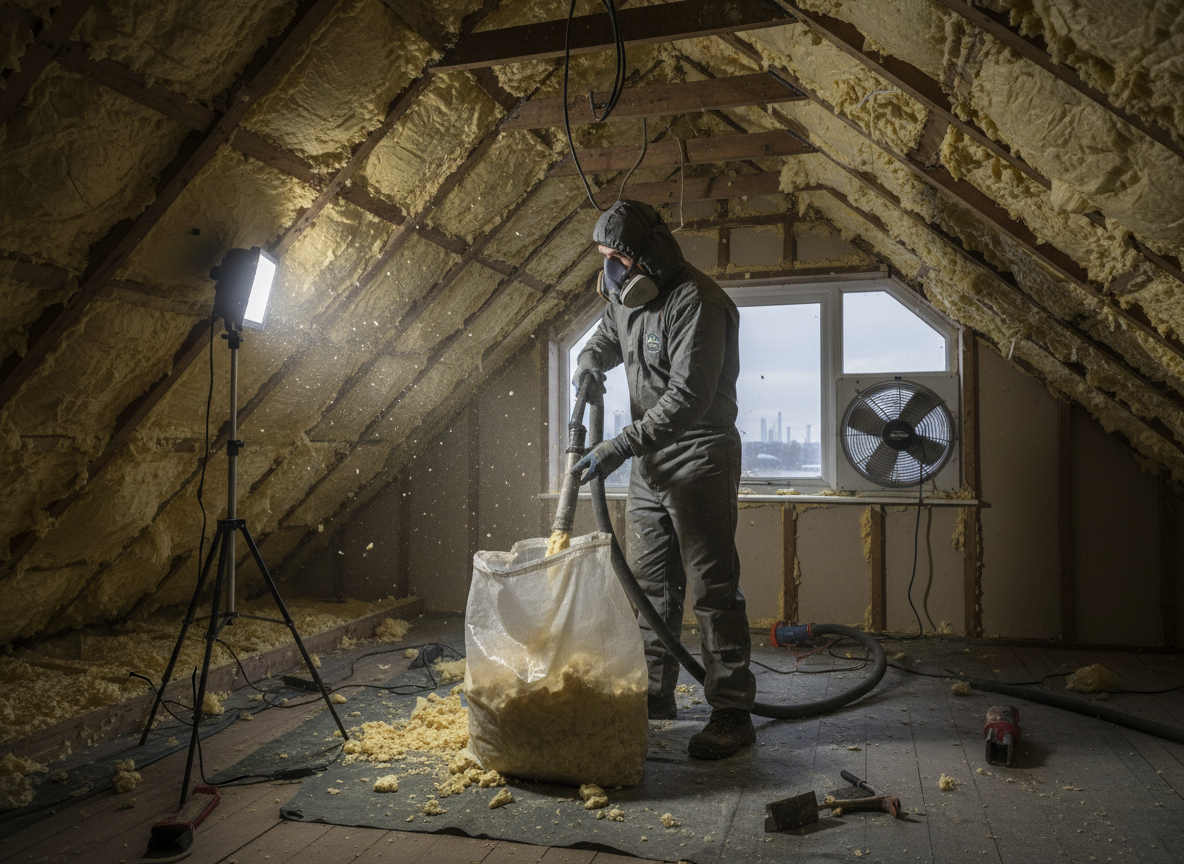 Spray Foam Removal in Kirton in Lindsey, Lincolnshire DN21 4