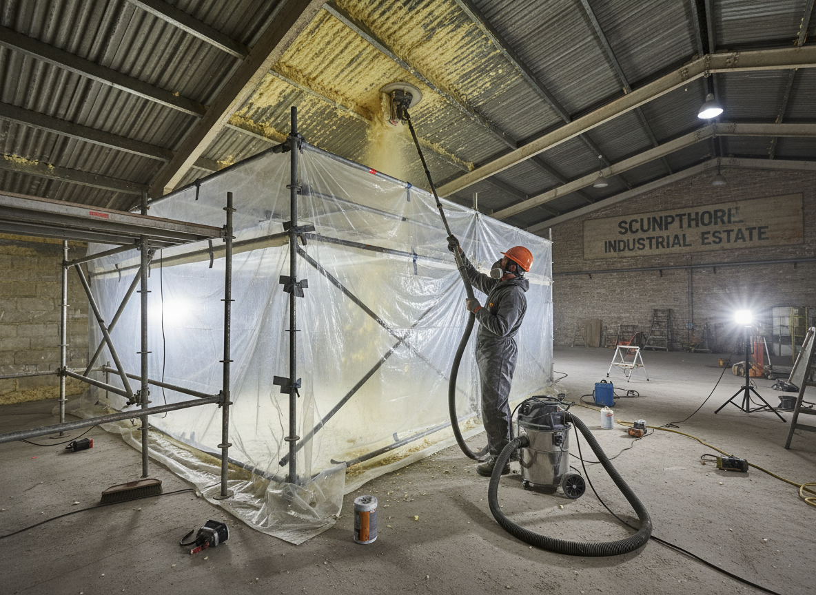 Commercial Spray Foam Removal in Scunthorpe, Lincolnshire